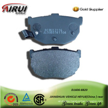 semi-metallic car brake pad for JIANGHUAI VEHICLE HEYUE rear